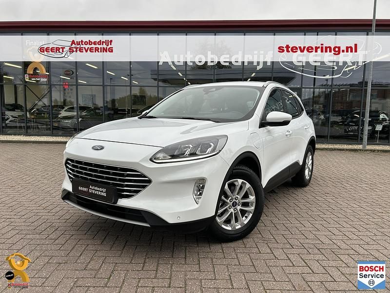 Wit Gebruikt 2022 Ford Kuga Titanium SUV | € 25.245 (Super prijs) - Afbeelding 1/4