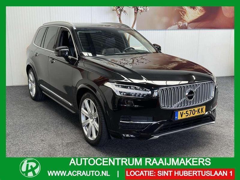Zwart Gebruikt 2016 Volvo XC90 Inscription SUV | € 24.940 (Super prijs) - Afbeelding 1/4