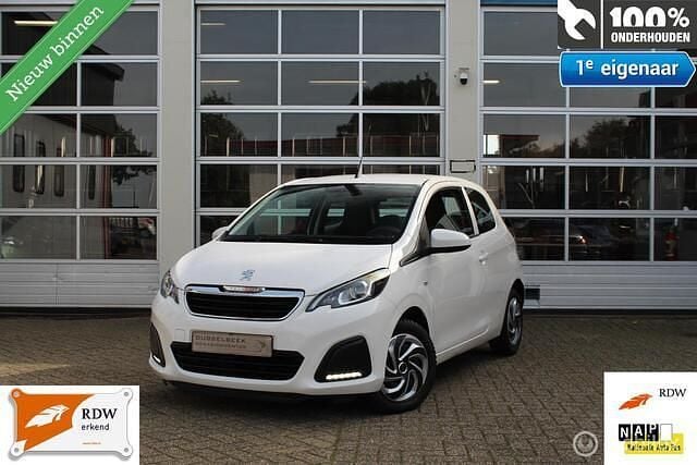 Wit Gebruikt 2015 Peugeot 108 Active Hatchback | € 4.975 (Goede deal) - Afbeelding 1/4