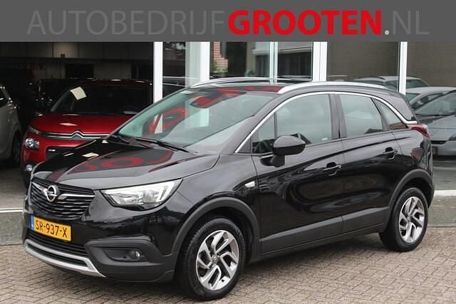 Zwart Gebruikt 2018 Opel Crossland X Innovation SUV | € 11.488 (Eerlijke prijs) - Afbeelding 1/4