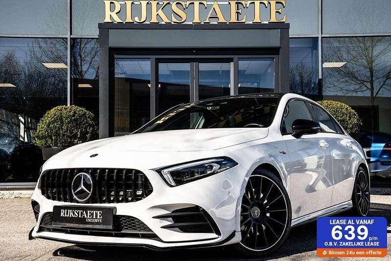 Wit Gebruikt 2019 Mercedes A35 AMG AMG Sedan | € 39.900 (Eerlijke prijs) - Afbeelding 1/4