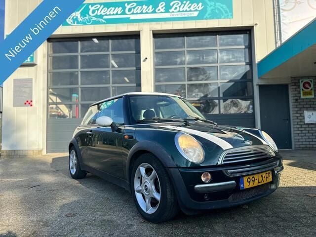 Groen Gebruikt 2003 Mini Cooper Pepper Hatchback | € 1.999 (Eerlijke prijs) - Afbeelding 1/4