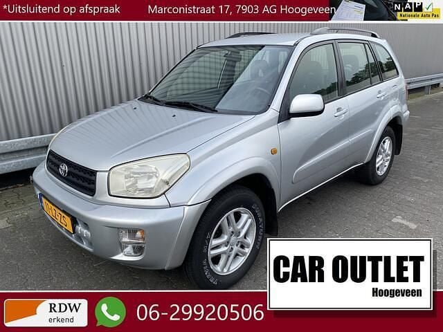 Grijs Gebruikt 2003 Toyota RAV4 Luna SUV | € 4.650 (Eerlijke prijs) - Afbeelding 1/4