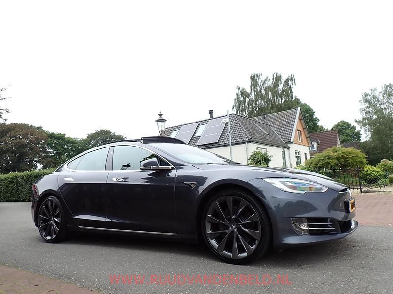 Occasion Tesla Model S 450 kW (613 PK) 2018 Grijs Hatchback
