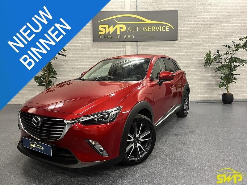 Rood Gebruikt 2018 Mazda CX-3 SUV | € 18.450 (Eerlijke prijs) - Afbeelding 1/4