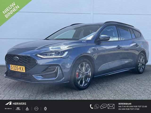 Blauw Gebruikt 2023 Ford Focus ST-Line Stationwagen | € 23.435 (Eerlijke prijs) - Afbeelding 1/4