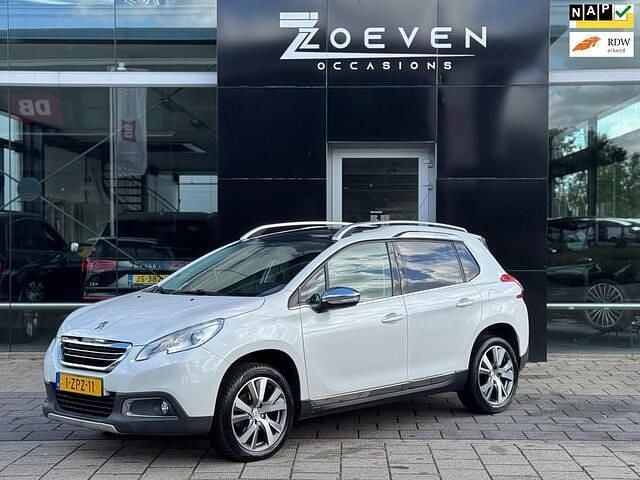 Wit, metallic lak Gebruikt 2015 Peugeot 2008 Allure SUV | € 5.995 (Goede deal) - Afbeelding 1/4