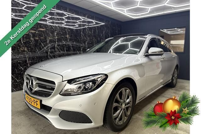 Occasion Mercedes C300 Prestige 245 PK (180 kW) 2015 Grijs (metallic) Stationwagen