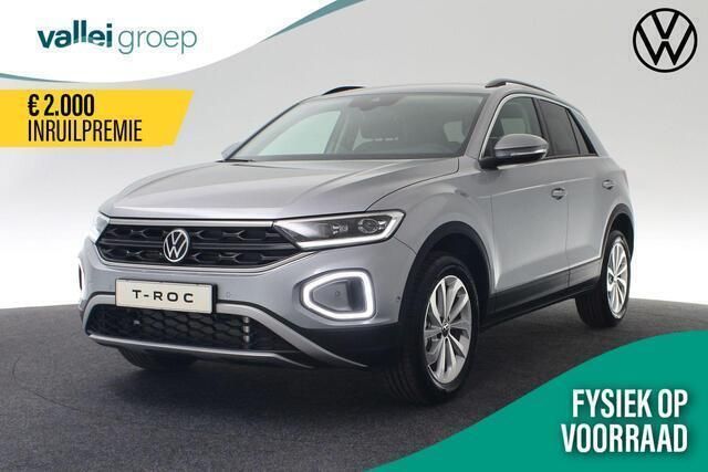 Zilver Nieuw 2025 VW T-Roc Edition SUV | € 45.000 (Iets duurder) - Afbeelding 1/4