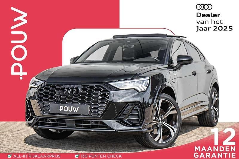 Zwart, metallic lak Gebruikt 2022 Audi Q3 Sportback S-Line SUV | € 47.900 (Duur) - Afbeelding 1/4