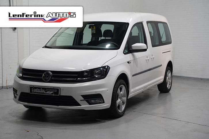 Wit Gebruikt 2020 VW Caddy Maxi Trendline MPV | € 26.450 (Iets duurder) - Afbeelding 1/4