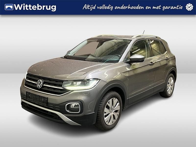Grijs Gebruikt 2021 VW T-Cross Style SUV | € 24.450 (Eerlijke prijs) - Afbeelding 1/2