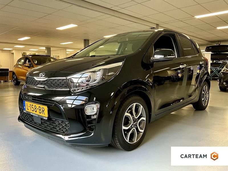Zwart Occasion 2021 Kia Picanto Hatchback | € 12.950 (Eerlijke prijs) - Afbeelding 1/4