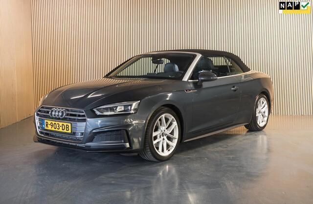 Grijs Gebruikt 2019 Audi A5 Cabriolet Design Cabriolet | € 34.950 (Eerlijke prijs) - Afbeelding 1/4