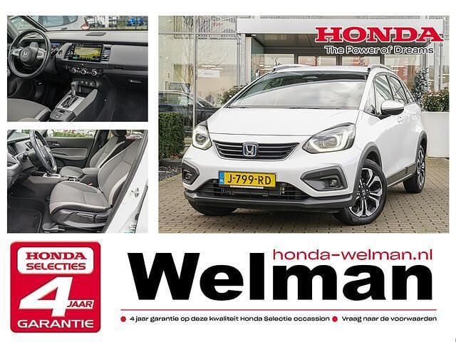 Wit Gebruikt 2020 Honda Jazz Hybrid Hatchback | € 20.950 (Goede deal) - Afbeelding 1/3