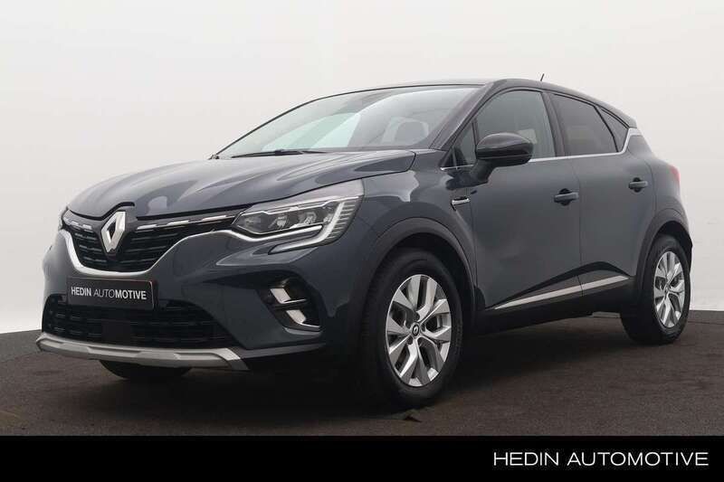 Twotone bleu marine / noir et Gebruikt 2021 Renault Captur Intens SUV | € 22.245 (Eerlijke prijs) - Afbeelding 1/4