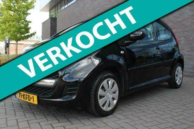 Zwart Gebruikt 2009 Peugeot 107 Hatchback | € 3.950 (Eerlijke prijs) - Afbeelding 1/4