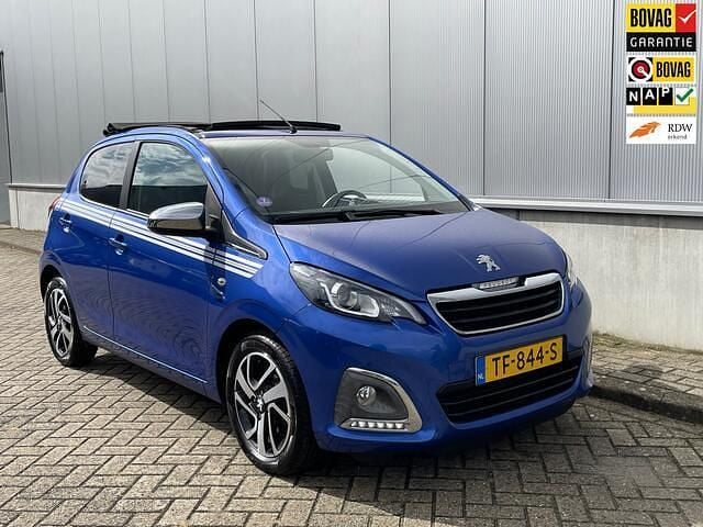 Blauw Gebruikt 2018 Peugeot 108 Collection Hatchback | € 7.650 (Goede deal) - Afbeelding 1/4