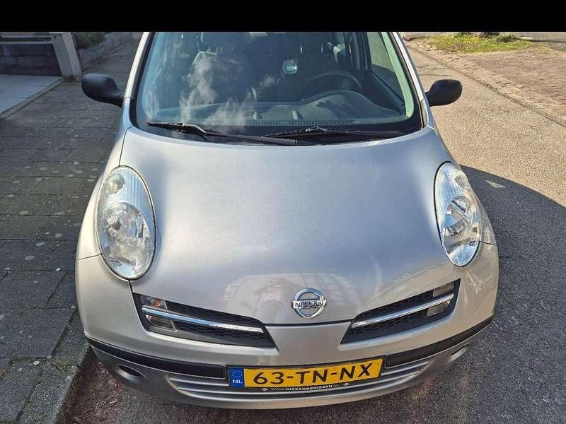 Zilver Gebruikt 2006 Nissan Micra Visia Hatchback | € 2.100 (Eerlijke prijs) - Afbeelding 1/4