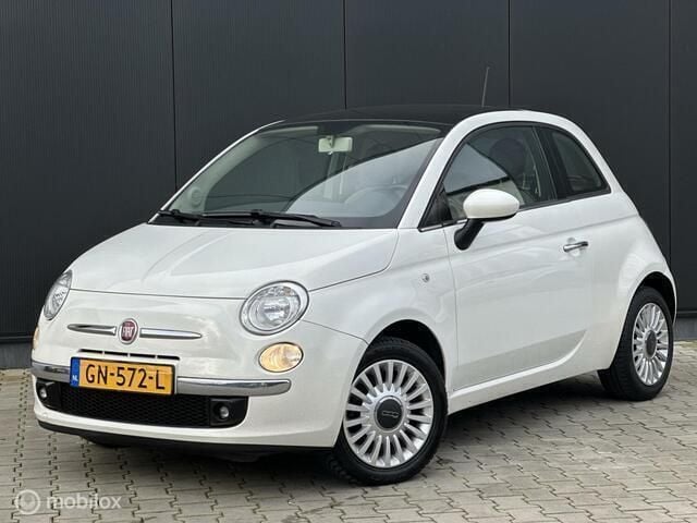 Wit Gebruikt 2013 Fiat 500 Lounge Hatchback | € 6.998 (Eerlijke prijs) - Afbeelding 1/4