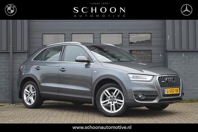 Grijs (metallic) Occasion 2013 Audi Q3 S-Line SUV | € 16.950 (Eerlijke prijs) - Afbeelding 1/3