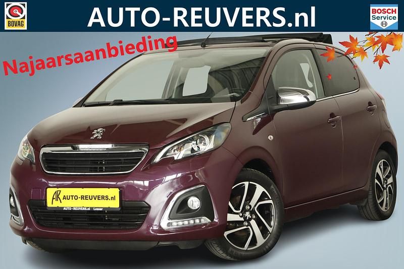 Paars Gebruikt 2018 Peugeot 108 Allure Hatchback | € 9.800 (Eerlijke prijs) - Afbeelding 1/4