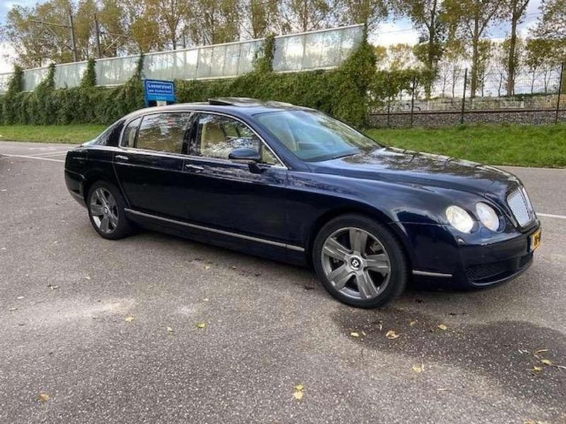 Occasion Bentley Continental Flying Spur 562 PK (413 kW) 2006 Blauw, metallic lak Sedan
