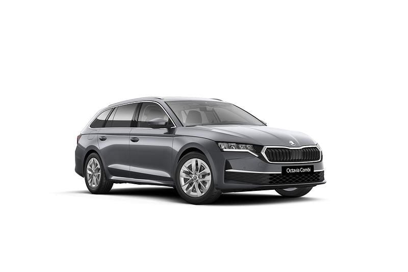 Graphite grey Nieuw 2025 Skoda Octavia Business Line Stationwagen | € 42.344 (Eerlijke prijs) - Afbeelding 1/4