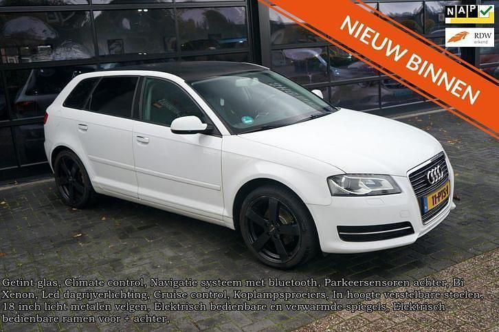 Wit Gebruikt 2011 Audi A3 Ambition Hatchback | € 4.740 (Eerlijke prijs) - Afbeelding 1/4