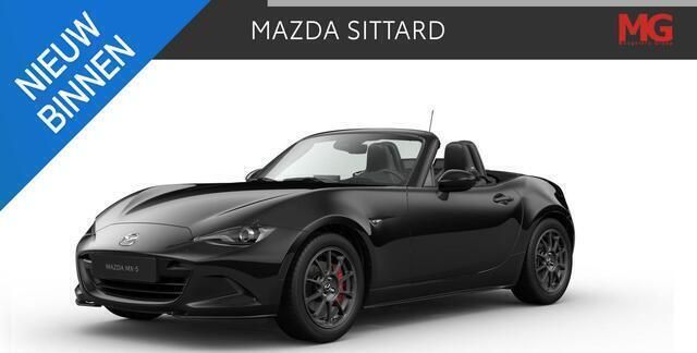 Zwart Nieuw 2025 Mazda MX5 Homura-Line Cabriolet | € 48.995 (Iets duurder) - Afbeelding 1/1