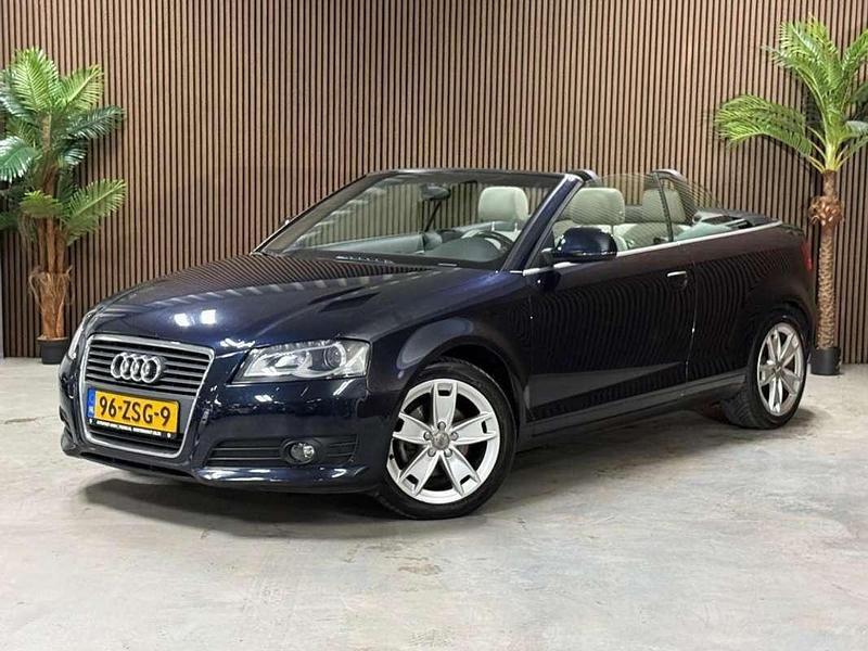Blauw Gebruikt 2008 Audi A3 Cabriolet Ambition Cabriolet | € 8.745 (Eerlijke prijs) - Afbeelding 1/4