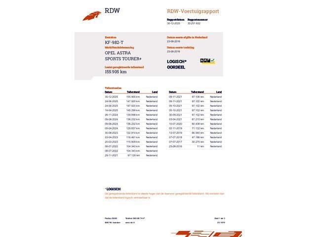 Bruin Gebruikt 2016 Opel Astra Innovation Stationwagen | € 9.950 (Goede deal) - Afbeelding 1/4