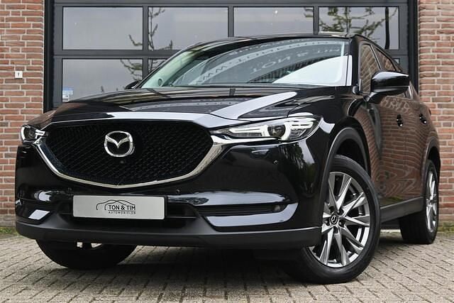Zwart Gebruikt 2018 Mazda CX-5 Luxury SUV | € 26.900 (Eerlijke prijs) - Afbeelding 1/3