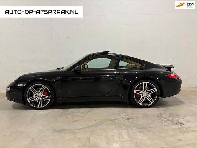 Zwart Occasion 2008 Porsche 911 Carrera 4S Coupé | € 44.999 (Super prijs) - Afbeelding 1/4