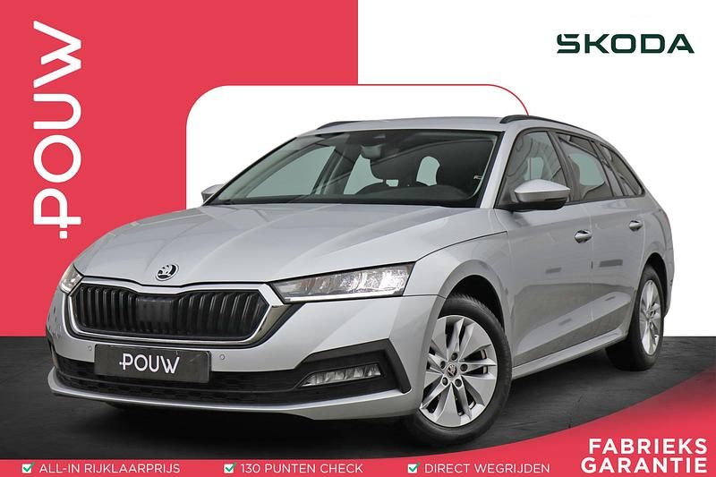 Grijs Gebruikt 2023 Skoda Octavia Ambition Stationwagen | € 22.450 (Eerlijke prijs) - Afbeelding 1/4