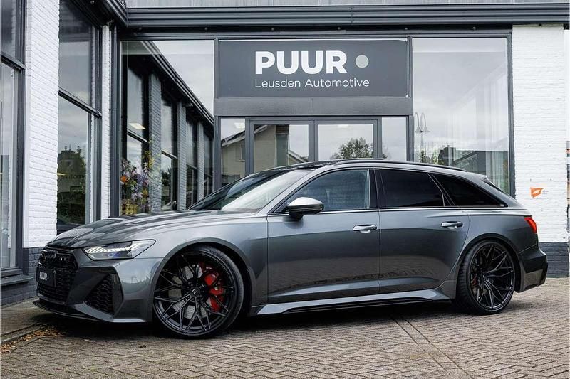 Grijs Gebruikt 2020 Audi RS6 Design Stationwagen | € 104.500 (Goede deal) - Afbeelding 1/4