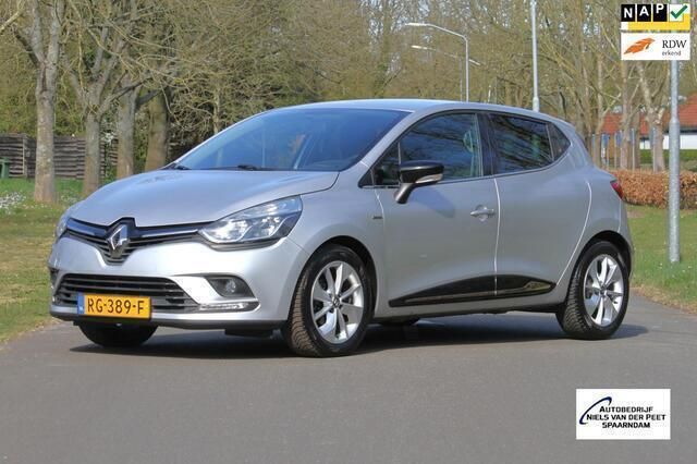 Zilver Gebruikt 2017 Renault Clio IV LIMITED Hatchback | € 9.750 (Eerlijke prijs) - Afbeelding 1/4