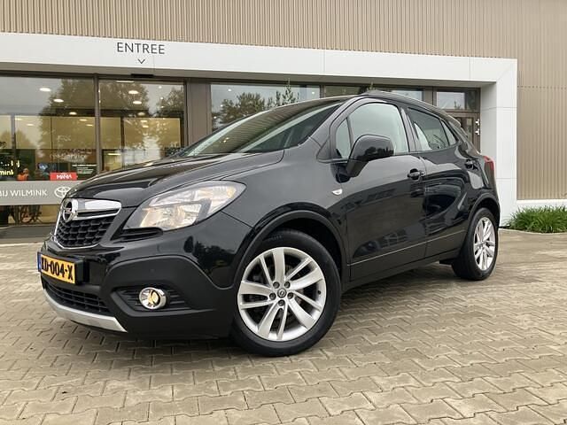 Zwart Gebruikt 2016 Opel Mokka Cosmo SUV | € 13.345 (Eerlijke prijs) - Afbeelding 1/4