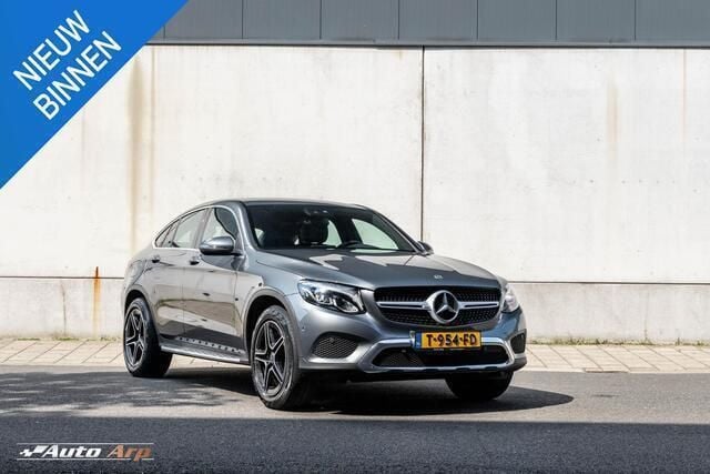 Grijs Gebruikt 2019 Mercedes GLC250 Premium Plus Coupé | € 36.950 (Eerlijke prijs) - Afbeelding 1/4