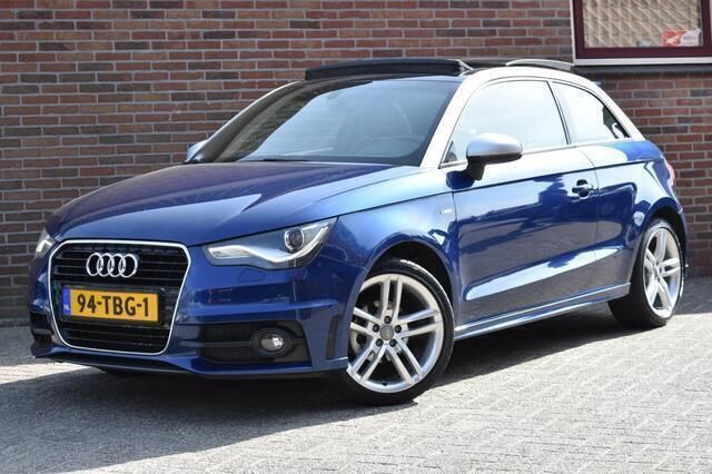 Blauw, metallic lak Gebruikt 2012 Audi A1 Proline Hatchback | € 6.949 (Eerlijke prijs) - Afbeelding 1/4