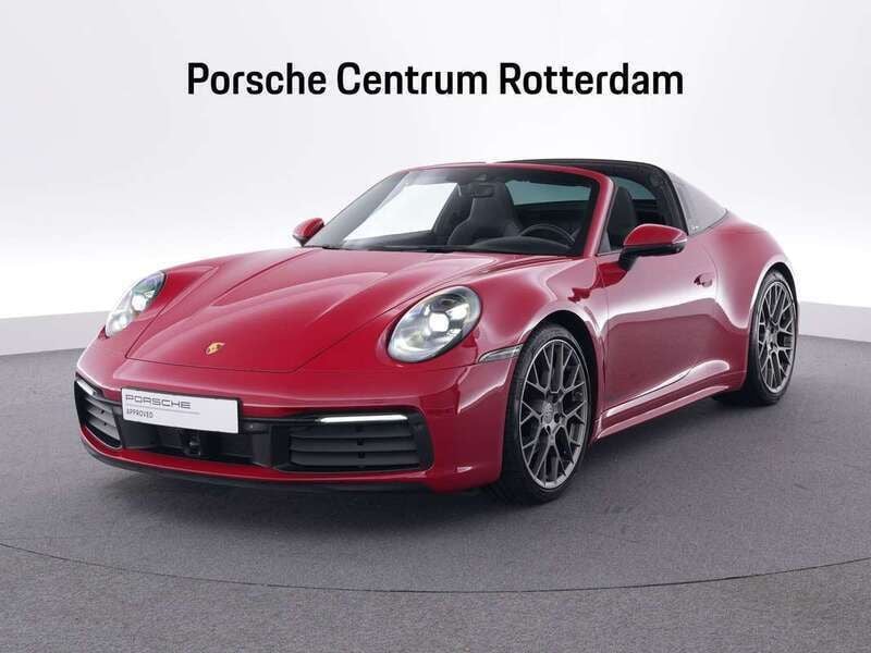 Karmijnrood Gebruikt 2021 Porsche 911 Targa 4 Cabriolet | € 157.900 (Super prijs) - Afbeelding 1/4