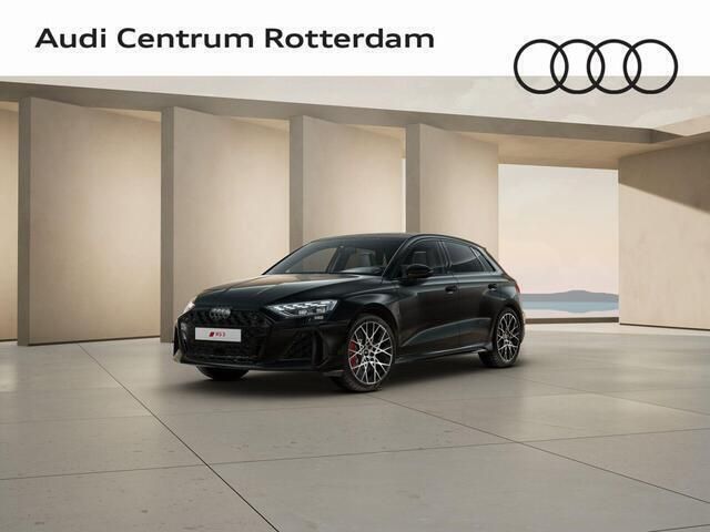 Zwart Nieuw 2025 Audi RS3 Sportback Hatchback | € 112.600 - Afbeelding 1/4