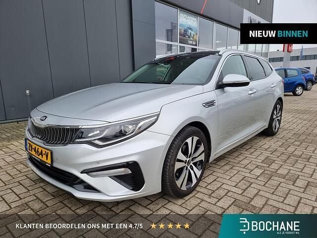 Grijs Occasion 2019 Kia Optima Stationwagen | € 18.950 (Eerlijke prijs) - Afbeelding 1/4