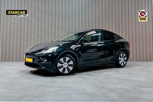 Zwart Gebruikt 2022 Tesla Model Y Long Range AWD SUV | € 45.000 - Afbeelding 1/4