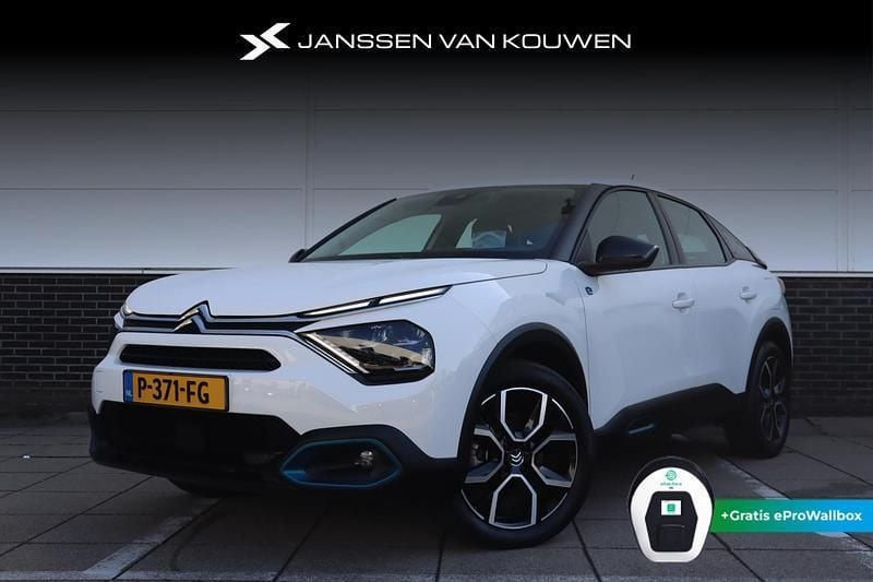 Wit Gebruikt 2022 Citroën e-C4 Feel SUV | € 18.495 (Eerlijke prijs) - Afbeelding 1/4