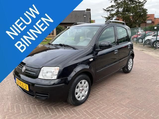 Zwart Gebruikt 2011 Fiat Panda Hatchback | € 3.995 (Iets duurder) - Afbeelding 1/4