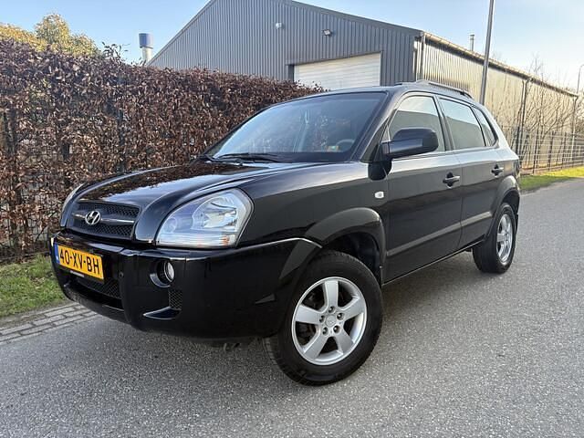 Zwart Occasion 2006 Hyundai Tucson Active SUV | € 3.650 (Eerlijke prijs) - Afbeelding 1/4