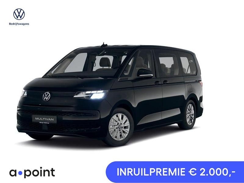Zwart Nieuw 2025 VW Multivan Business Van | € 56.763 - Afbeelding 1/4