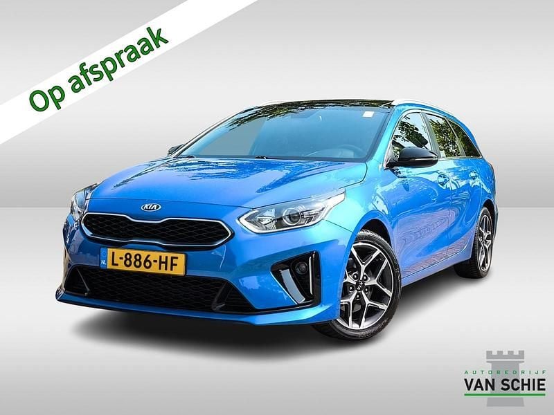 Blauw Gebruikt 2021 Kia Ceed GT-Line Stationwagen | € 22.900 (Iets duurder) - Afbeelding 1/4