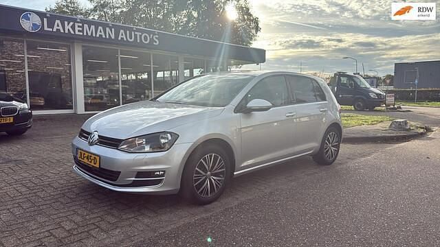 Grijs (metallic) Occasion 2016 VW Golf VII Allstar Hatchback | € 16.950 - Afbeelding 1/4